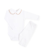 Body Bordado Tulipa Vermelho - Nina & Maria Baby Store