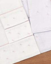 Kit de Fraldas Mini Flor Rosa