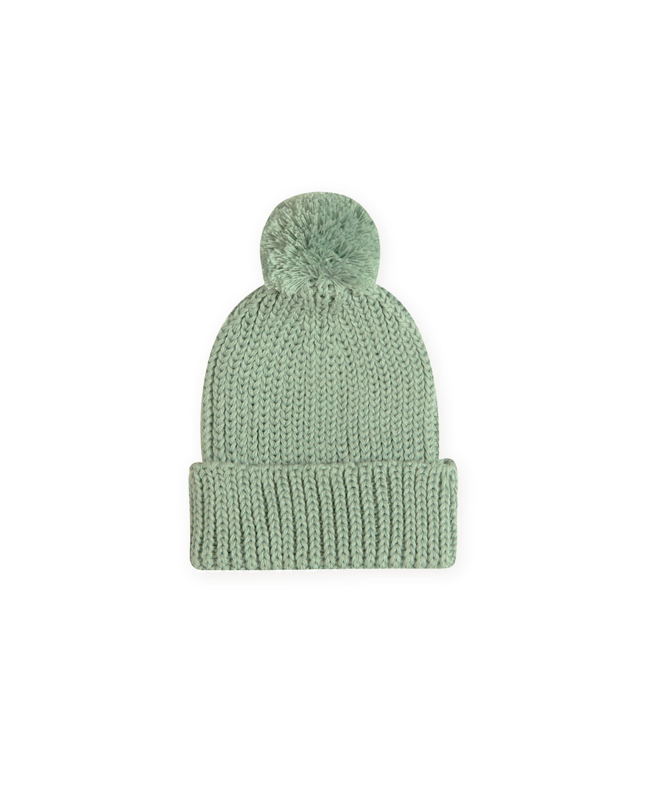 Gorro Pompom Verde Cidreira