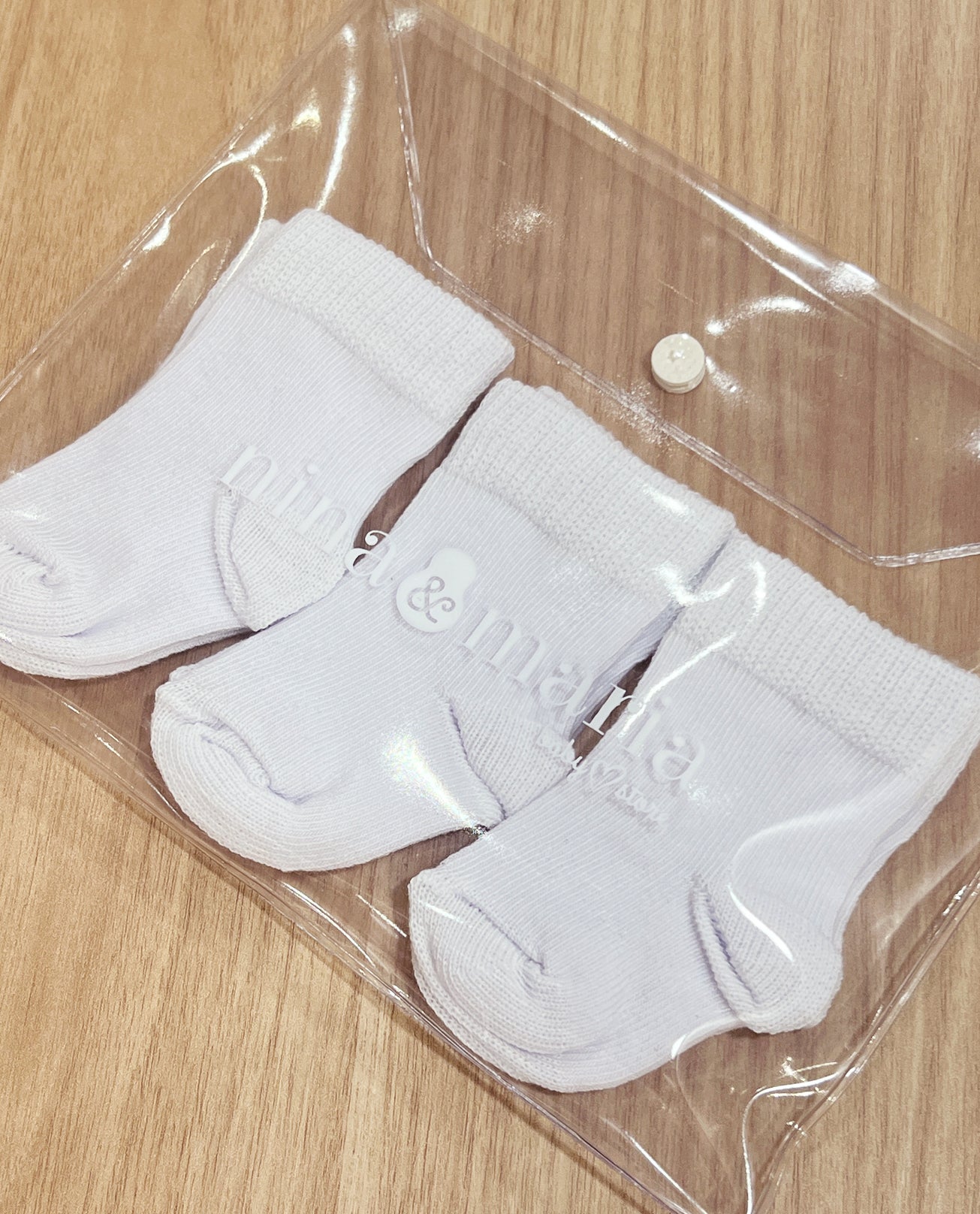 Kit Meias Lisa Branca