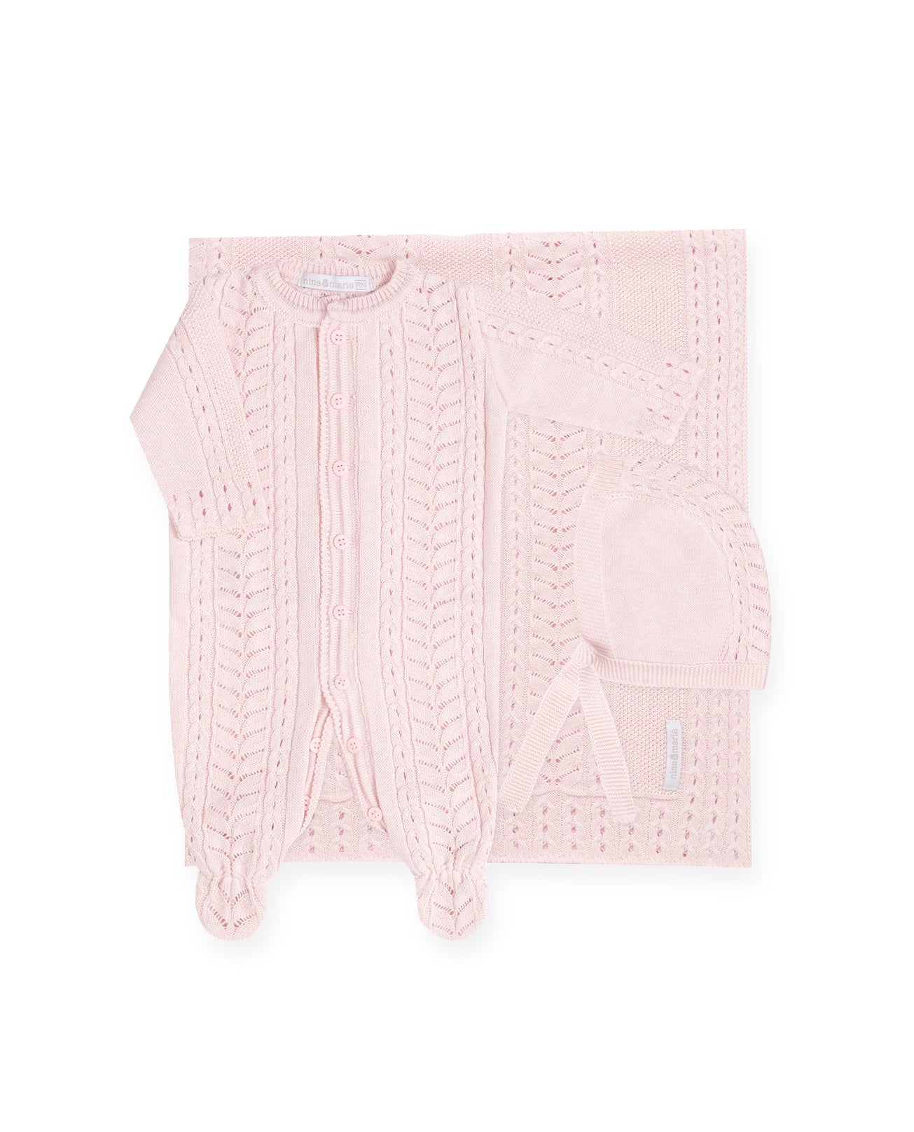 Saída de Maternidade Voyage Rosa