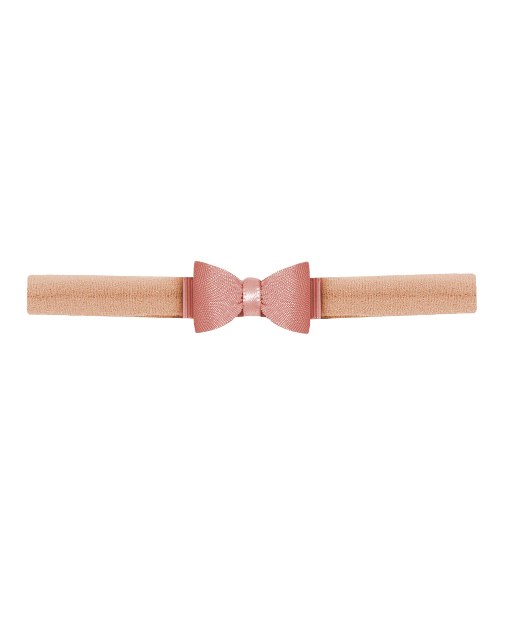 Faixinha de Cabelo Mini Laço Rosê