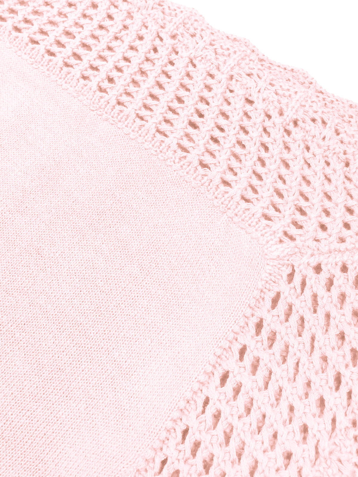 Manta Renda Rosa - Nina & Maria Baby Store