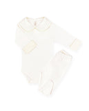 Body Cru 3 Listras Rosa - Nina & Maria Baby Store