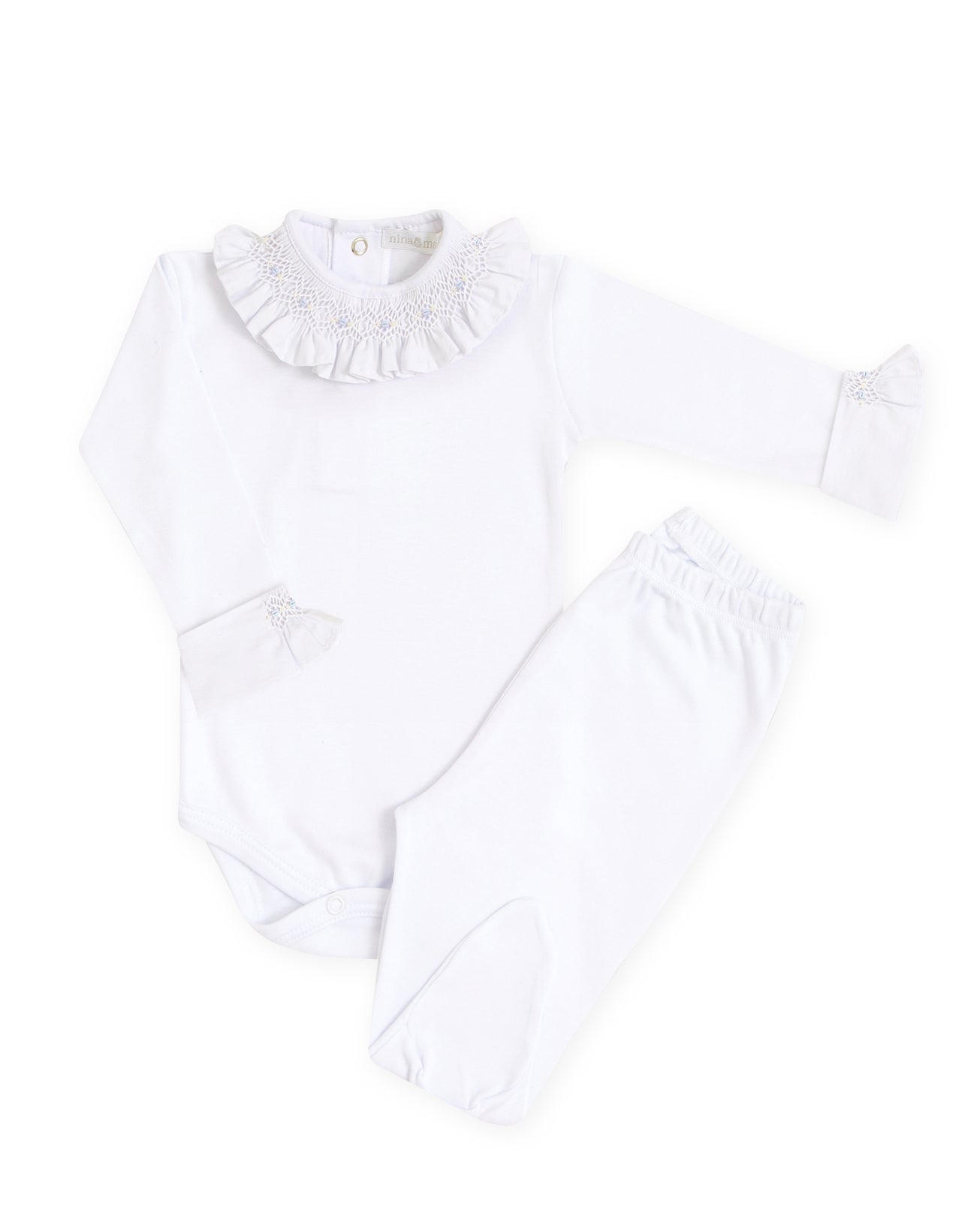 Body Longo Casinha Abelha Azul