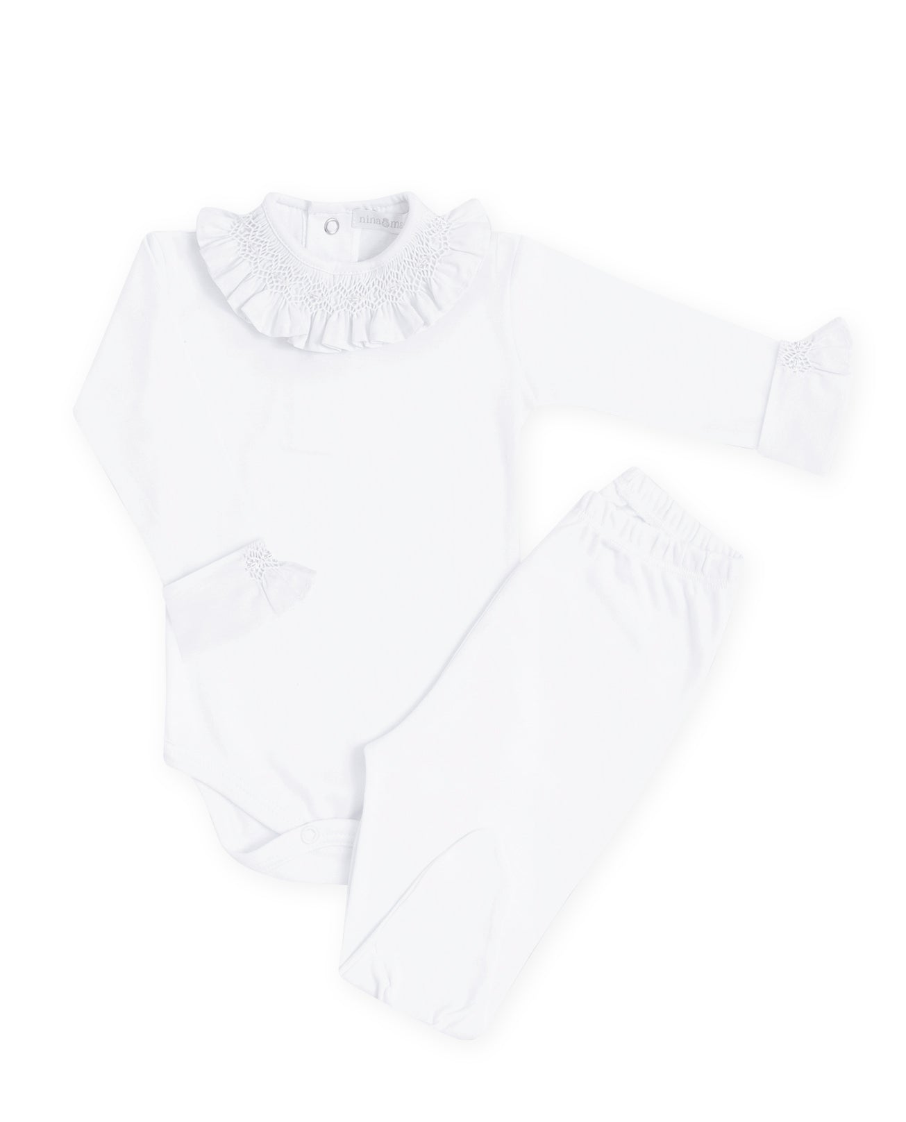 Body Longo Casinha Abelha Branco