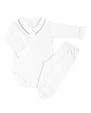 Body Bordado Faixa Cinza