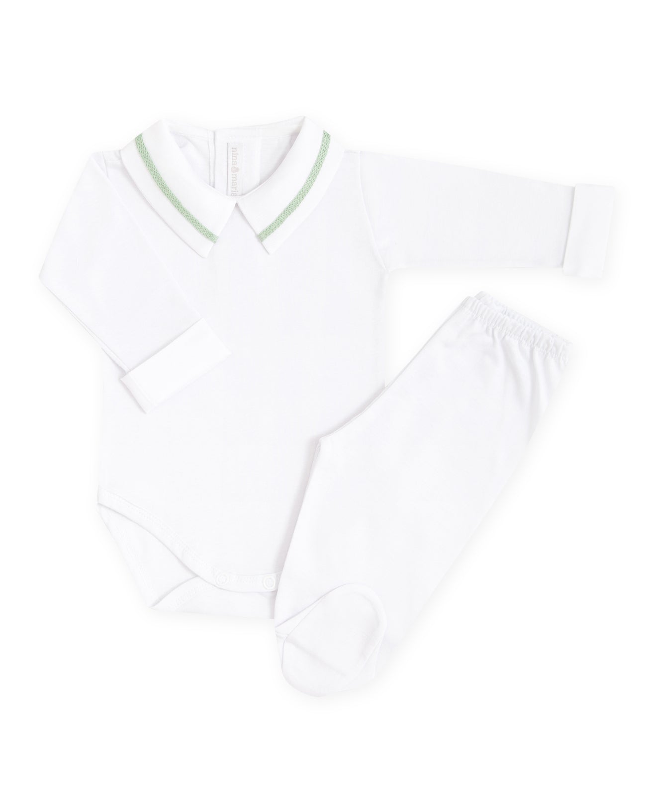 Body Bordado Faixa Cidreira