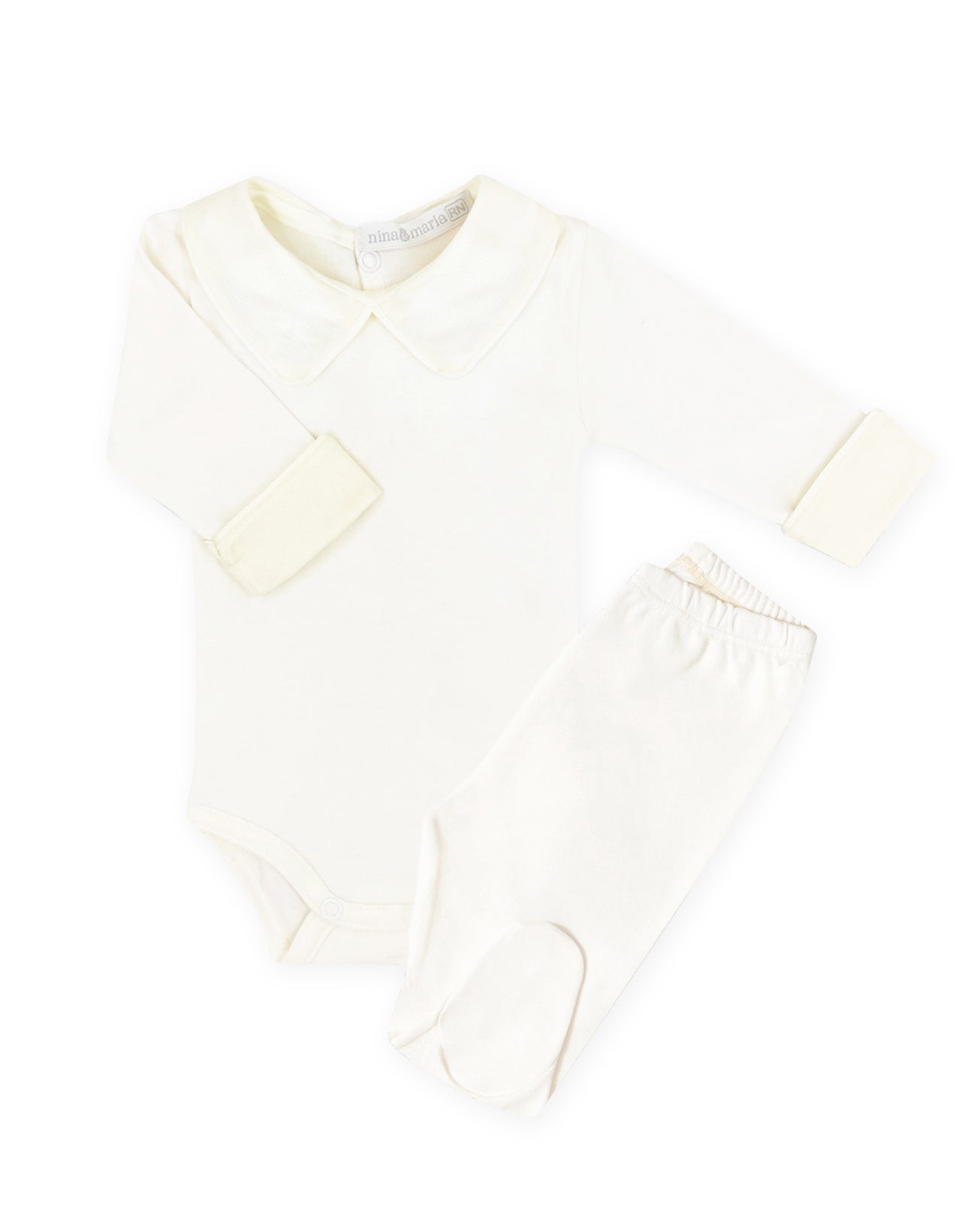 Body Liso Gola Cru Masculino - Nina & Maria Baby Store
