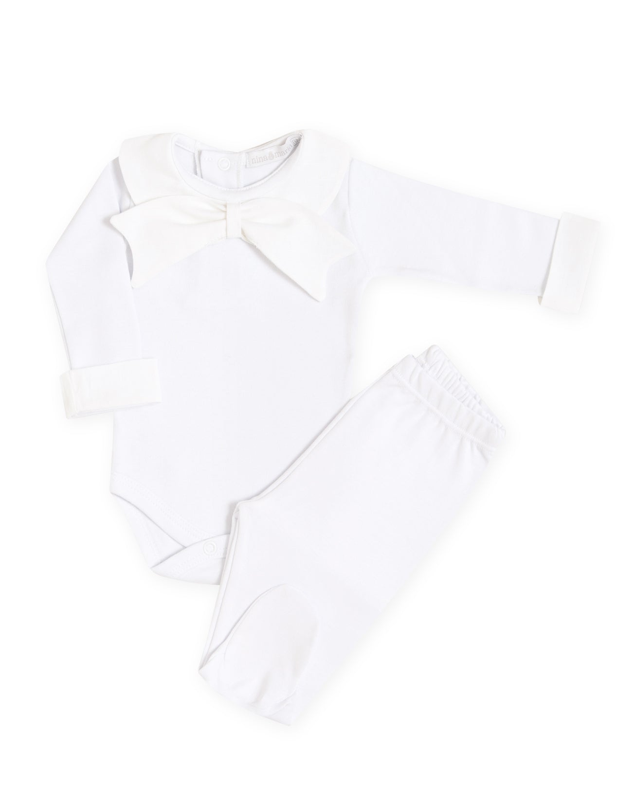 Body Laço Vintage Branco