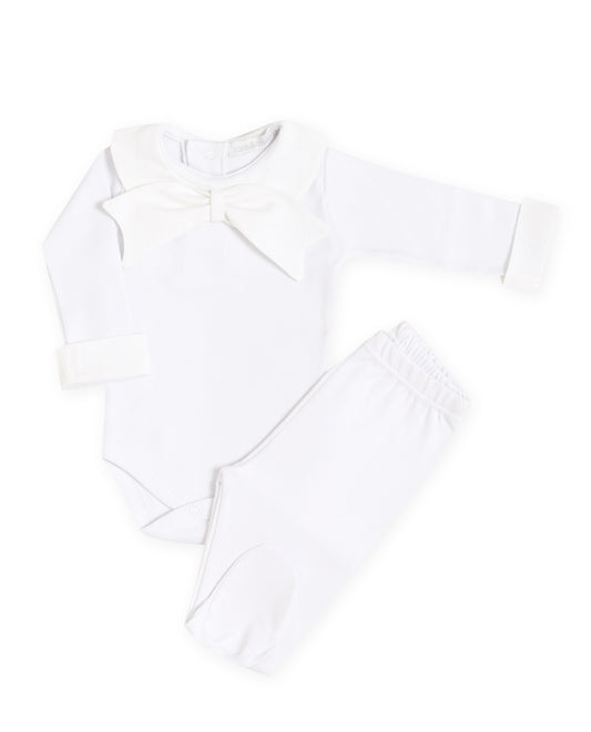 Body Laço Vintage Branco 1305