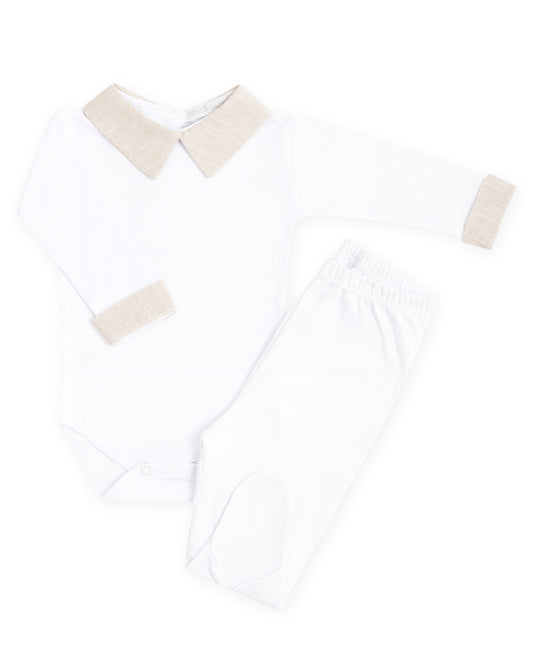Body Linho Bege 1305