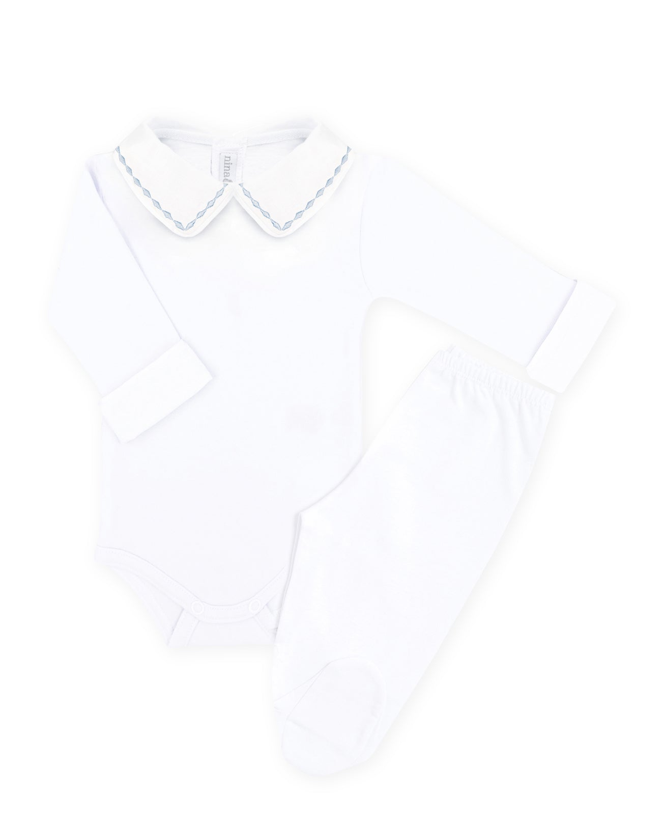 Body Losangos Azul - Nina & Maria Baby Store