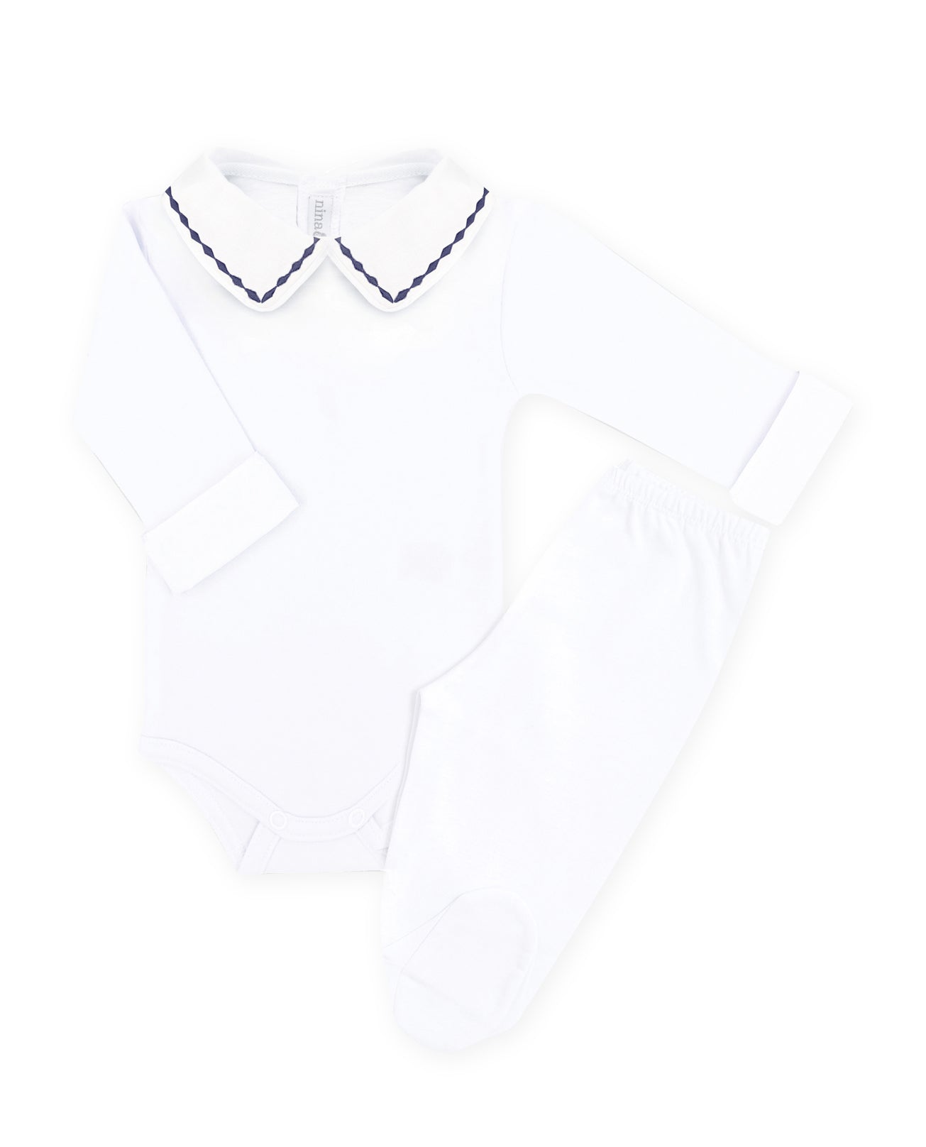 Body Losangos Marinho - Nina & Maria Baby Store