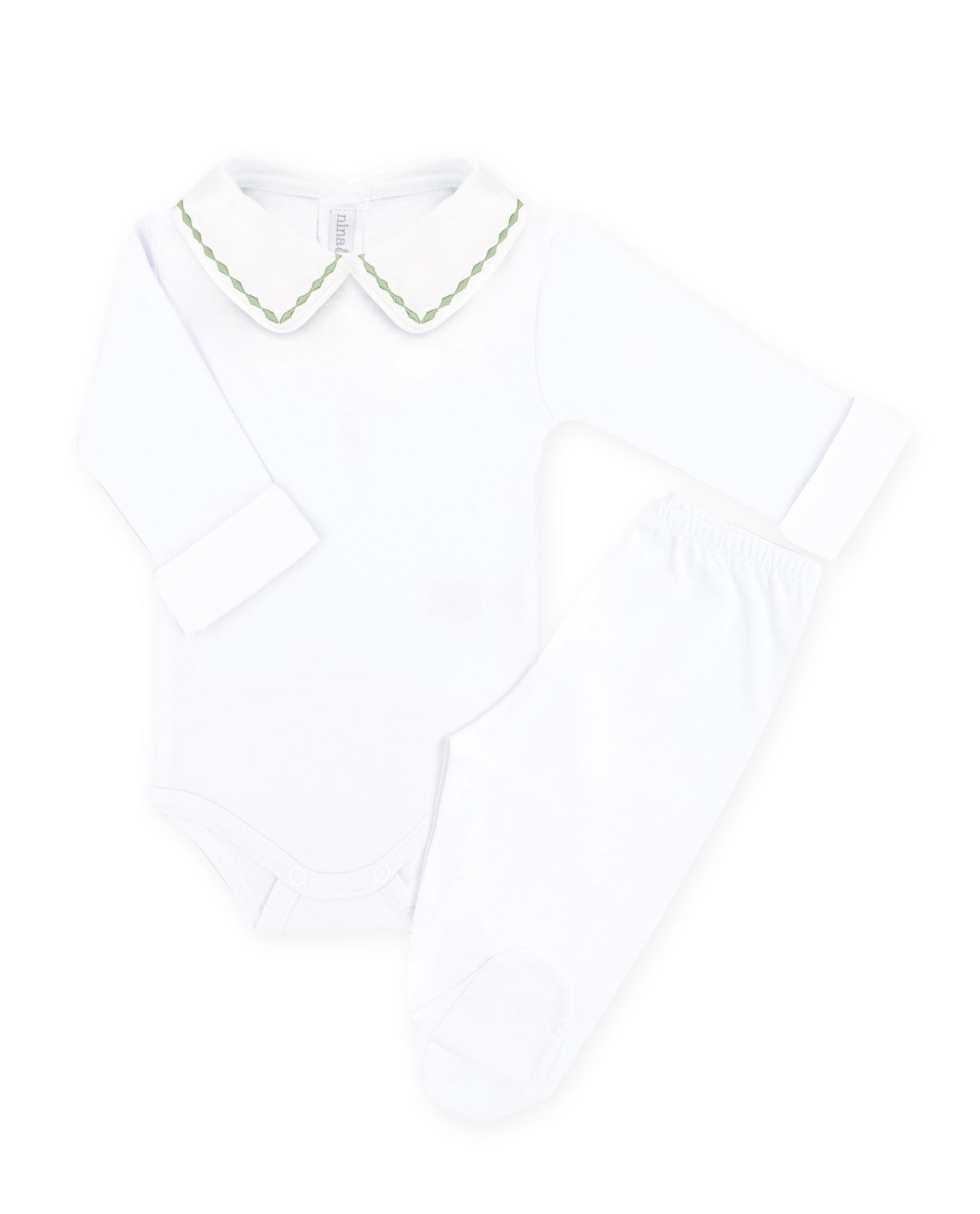 Body Losangos Verdinho - Nina & Maria Baby Store