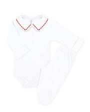 Body Losangos Vermelho - Nina & Maria Baby Store