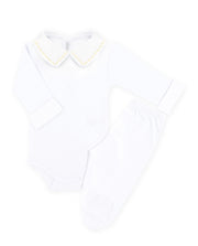 Body Losangos Amarelo - Nina & Maria Baby Store