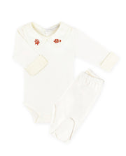 Body Bordado Peixe Coral - Nina & Maria Baby Store