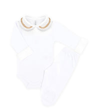Body Bordado Trigo Caramelo - Nina & Maria Baby Store
