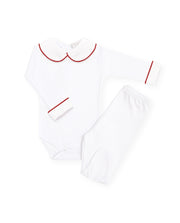 Body Viés em Tricot Vermelho - Nina & Maria Baby Store