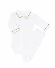 Body Stars em Algodão Egípcio - Olive e Caramelo