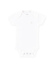 Body Liso Branco Manga Curta - Homewear