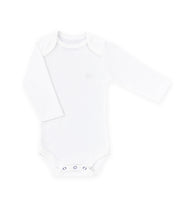 Body Liso Branco Manga Longa - Homewear