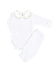 Body Bordado Primavera Amarelo - Nina & Maria Baby Store