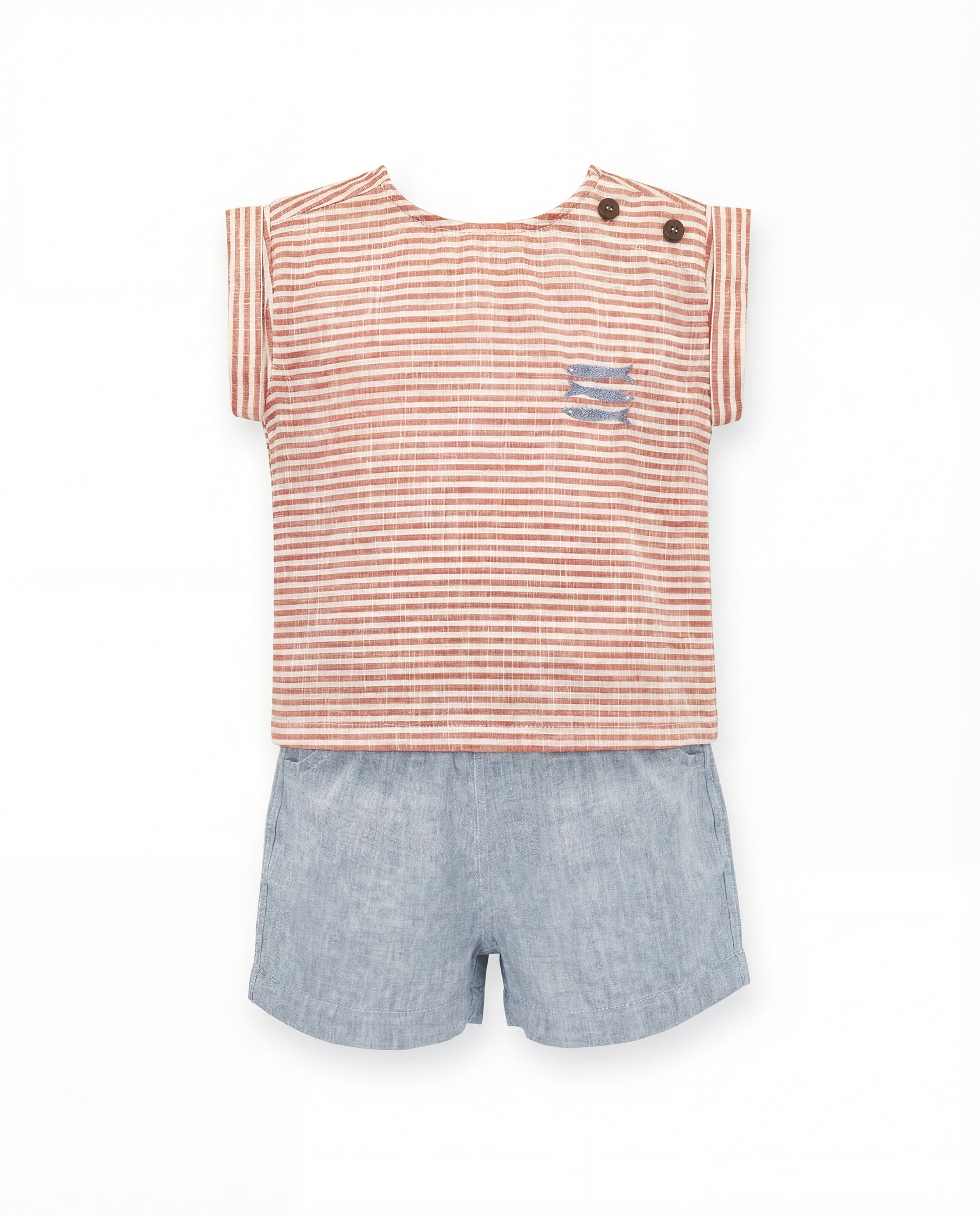 Conjunto Cardume - Nina & Maria Baby Store