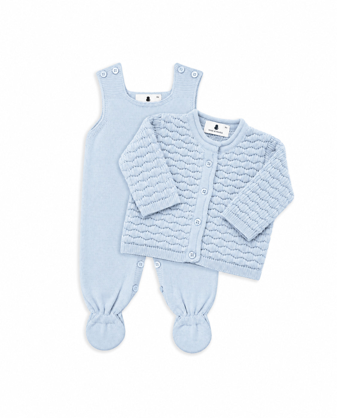 Conjunto Colméia Azul Bebê