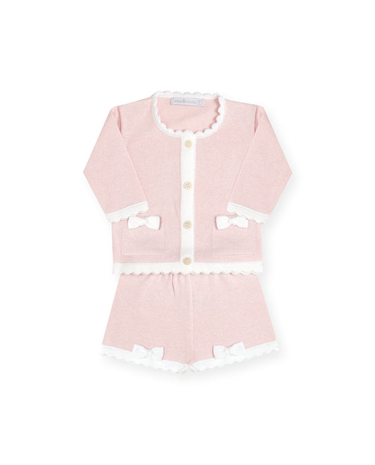 Conjunto Lacinho Rosa 1305