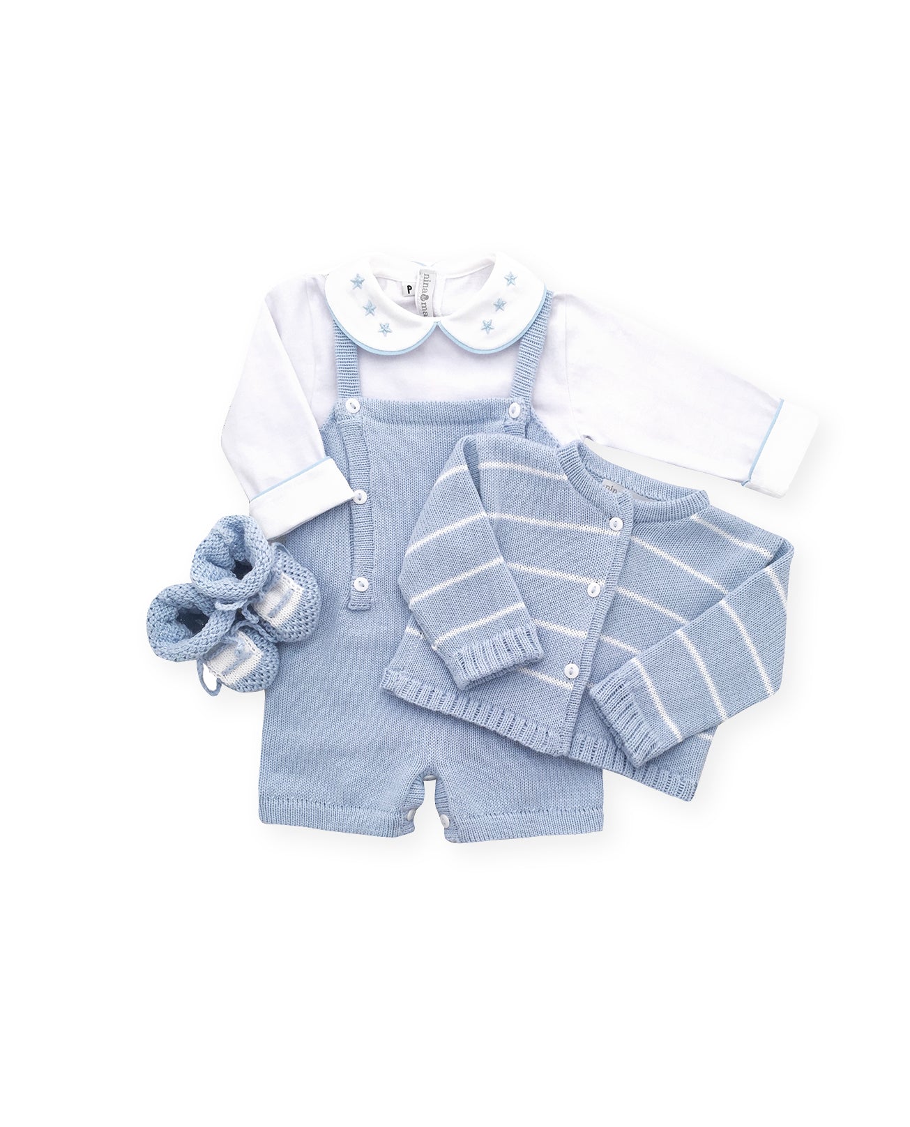 Conjunto Summer Azul - Nina & Maria Baby Store