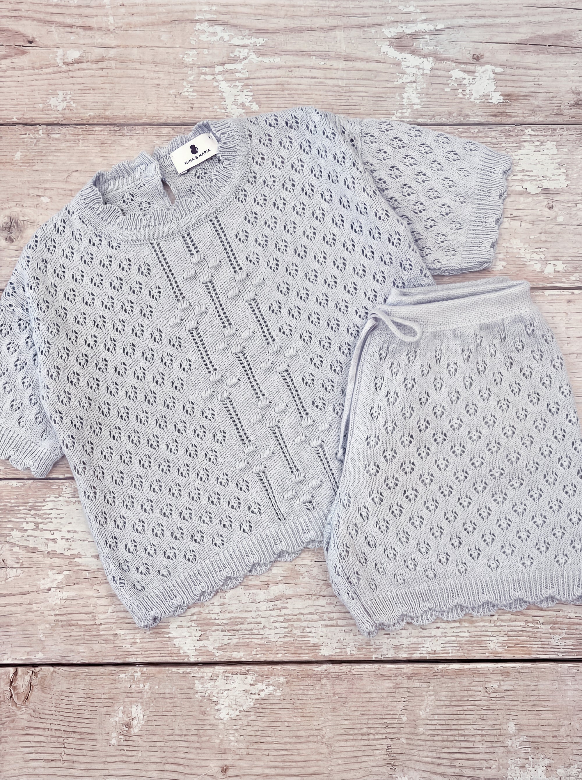 Conjunto Sereia - Azul - Nina & Maria Baby Store