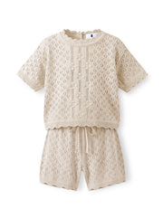 Conjunto Sereia - Bege - Nina & Maria Baby Store
