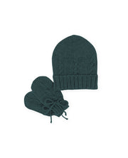 Kit Gorro e Luvas Trança Garrafa