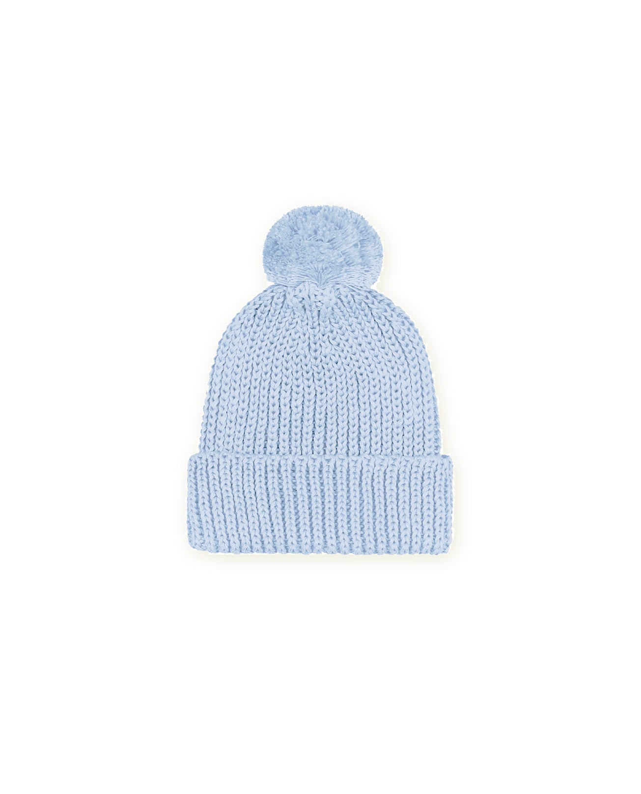 Gorro Pompom Azul