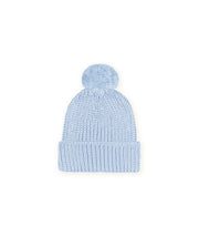 Gorro Pompom Azul - Nina & Maria Baby Store
