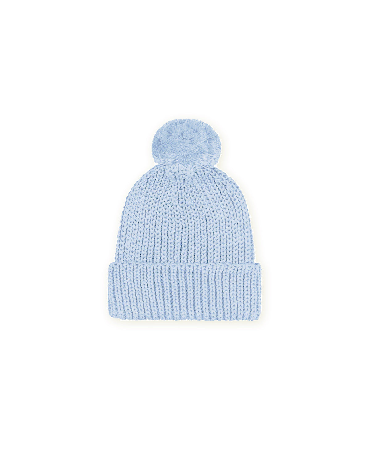 Gorro Pompom Azul