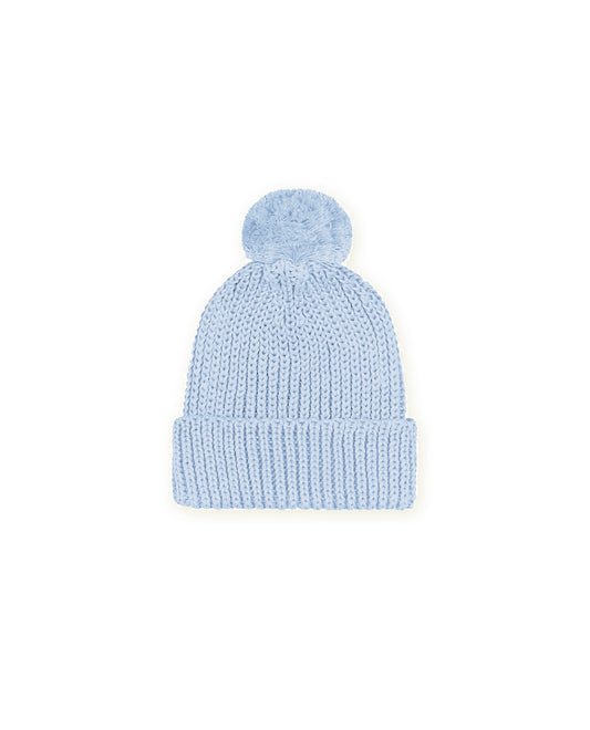 Gorro Pompom Azul 1305