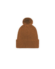 Gorro Pompom Caramelo - Nina & Maria Baby Store