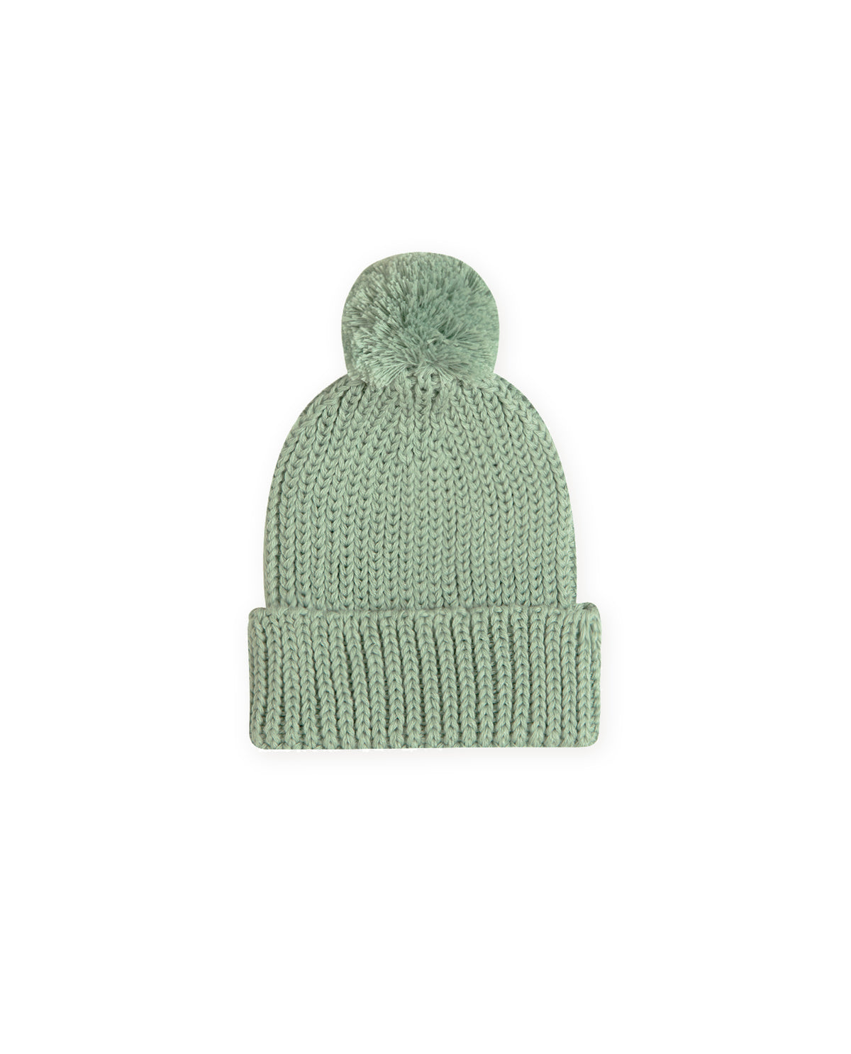 Gorro Pompom Verde Cidreira