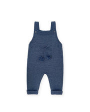 Jardineira Pompom Jeans