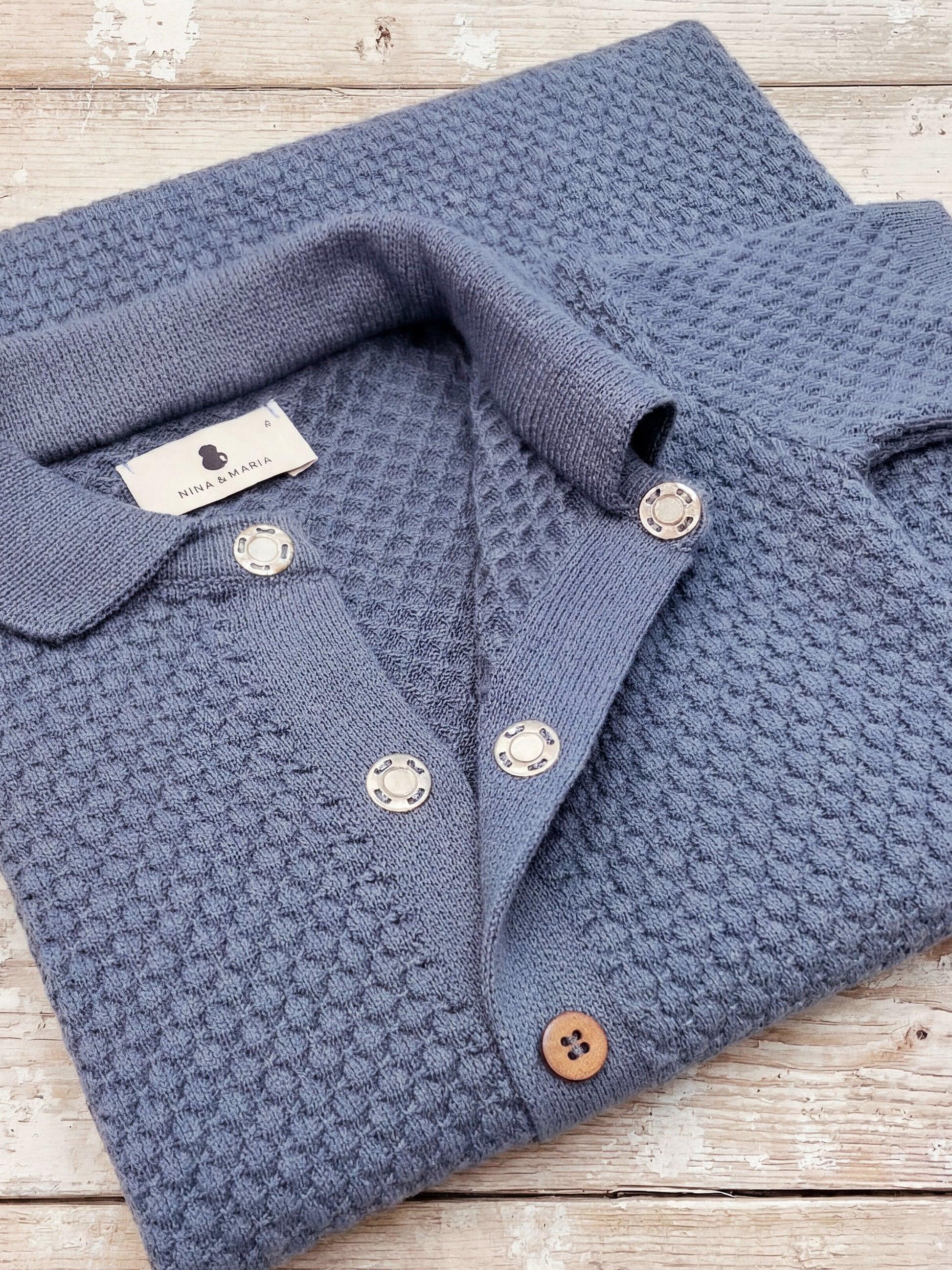 Conjunto Maternidade Brisa do Mar - Azul - Nina & Maria Baby Store