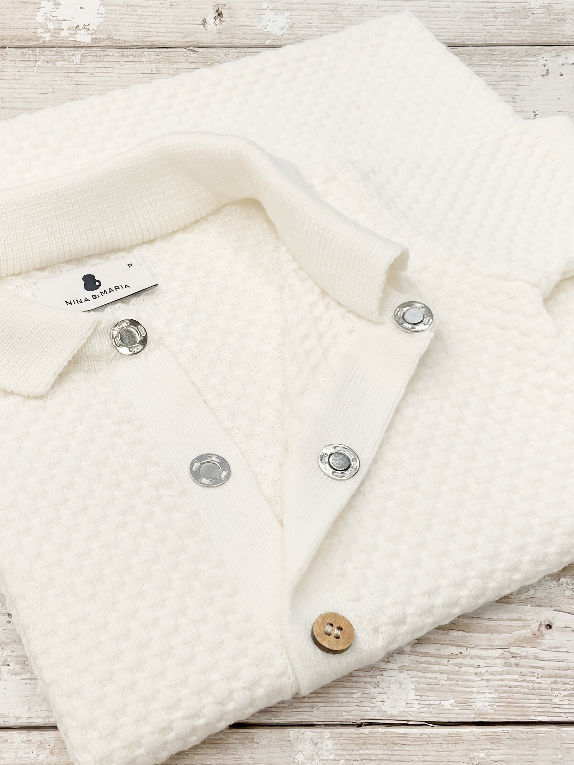 Conjunto Maternidade Brisa do Mar - Cru - Nina & Maria Baby Store