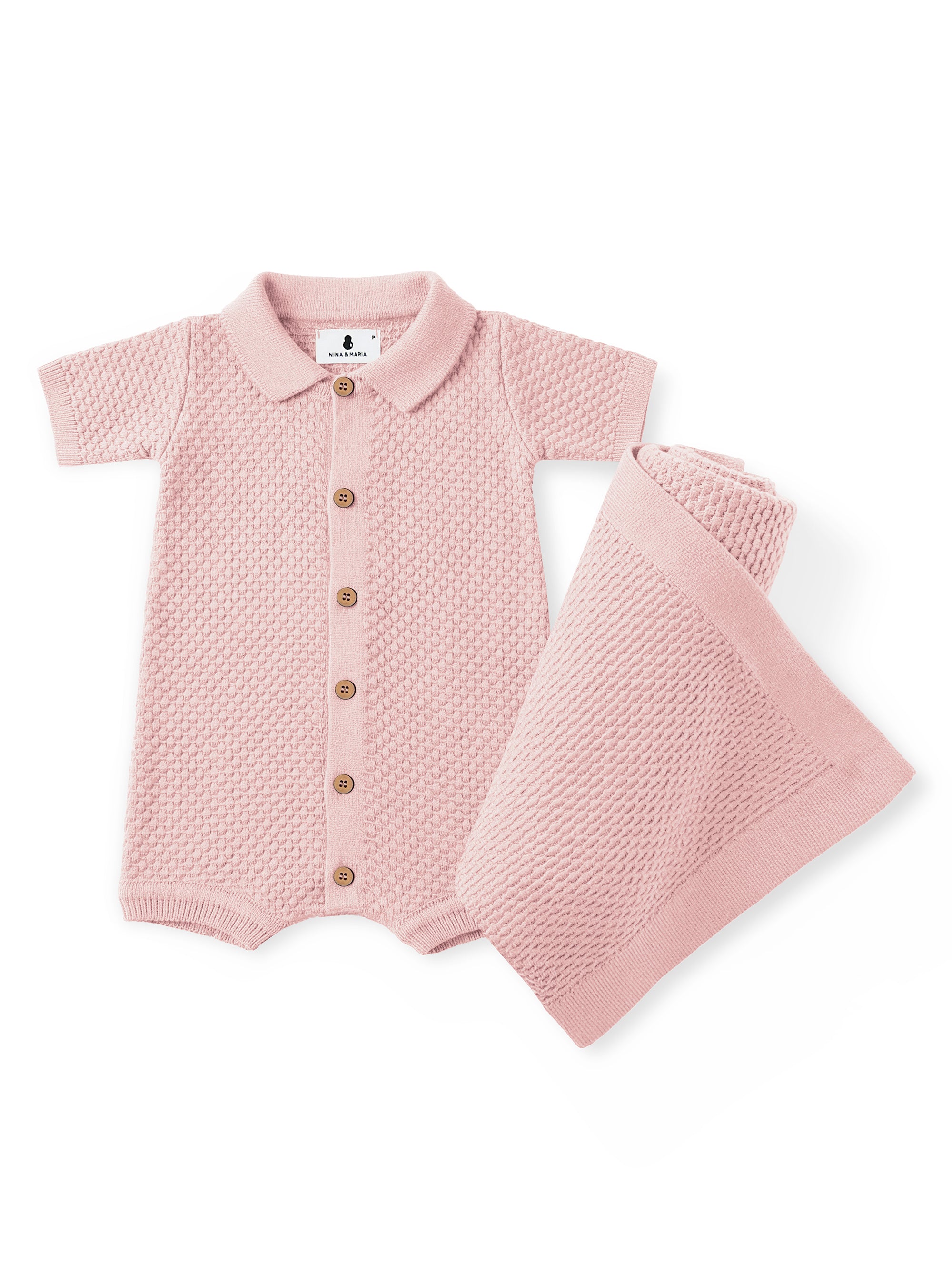 Conjunto Maternidade Brisa do Mar - Rosa - Nina & Maria Baby Store