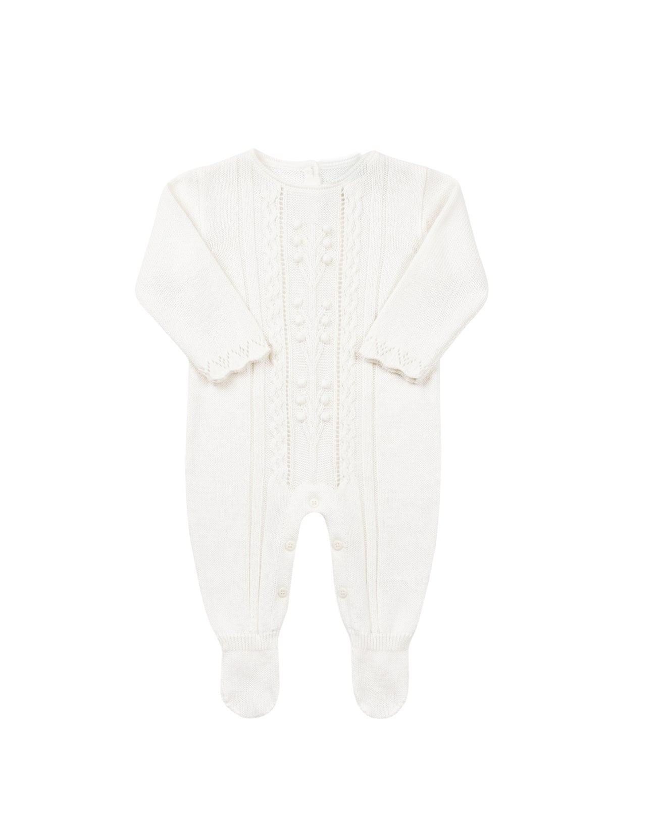 Macacão Broto - Off-White - Nina & Maria Baby Store