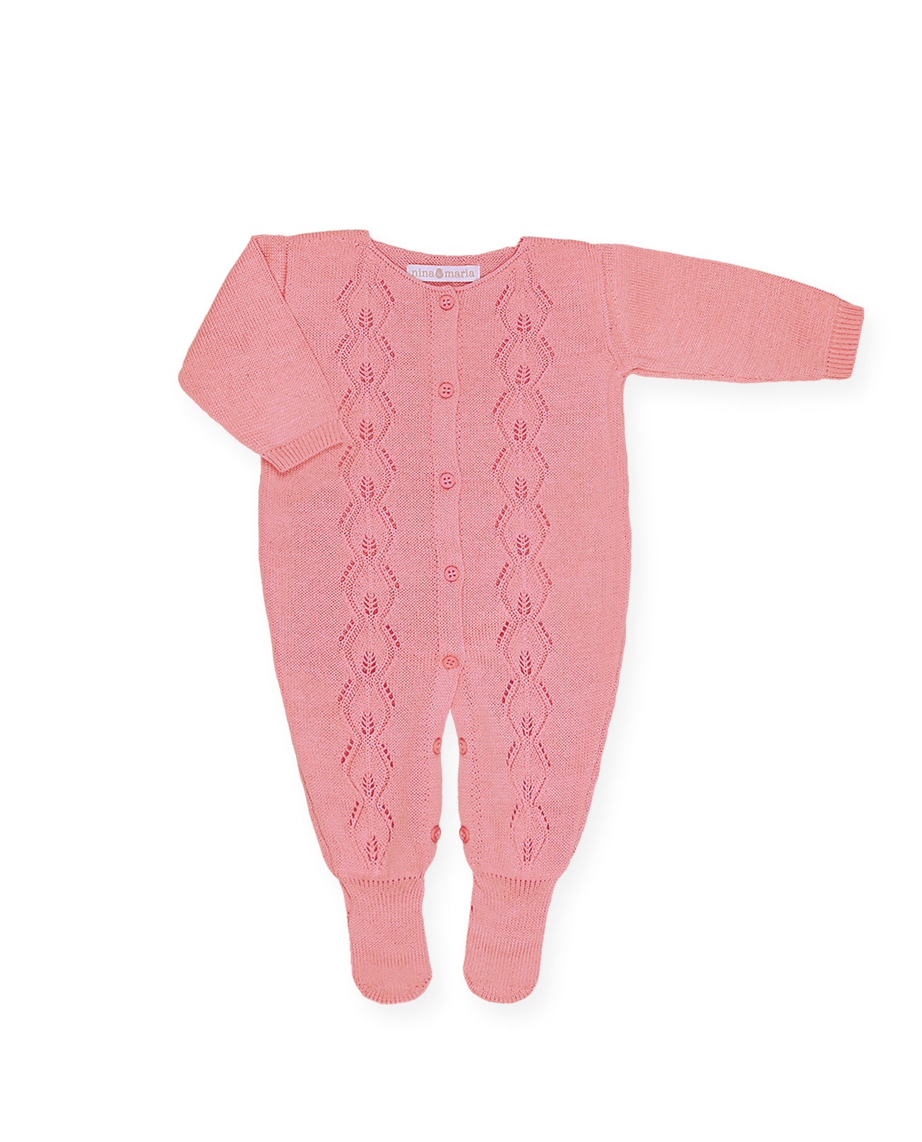 Macacão Corda Feminino Chiclete - Nina & Maria Baby Store