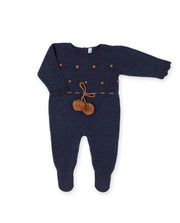 Macacão Pompom Dark Jeans - Nina & Maria Baby Store