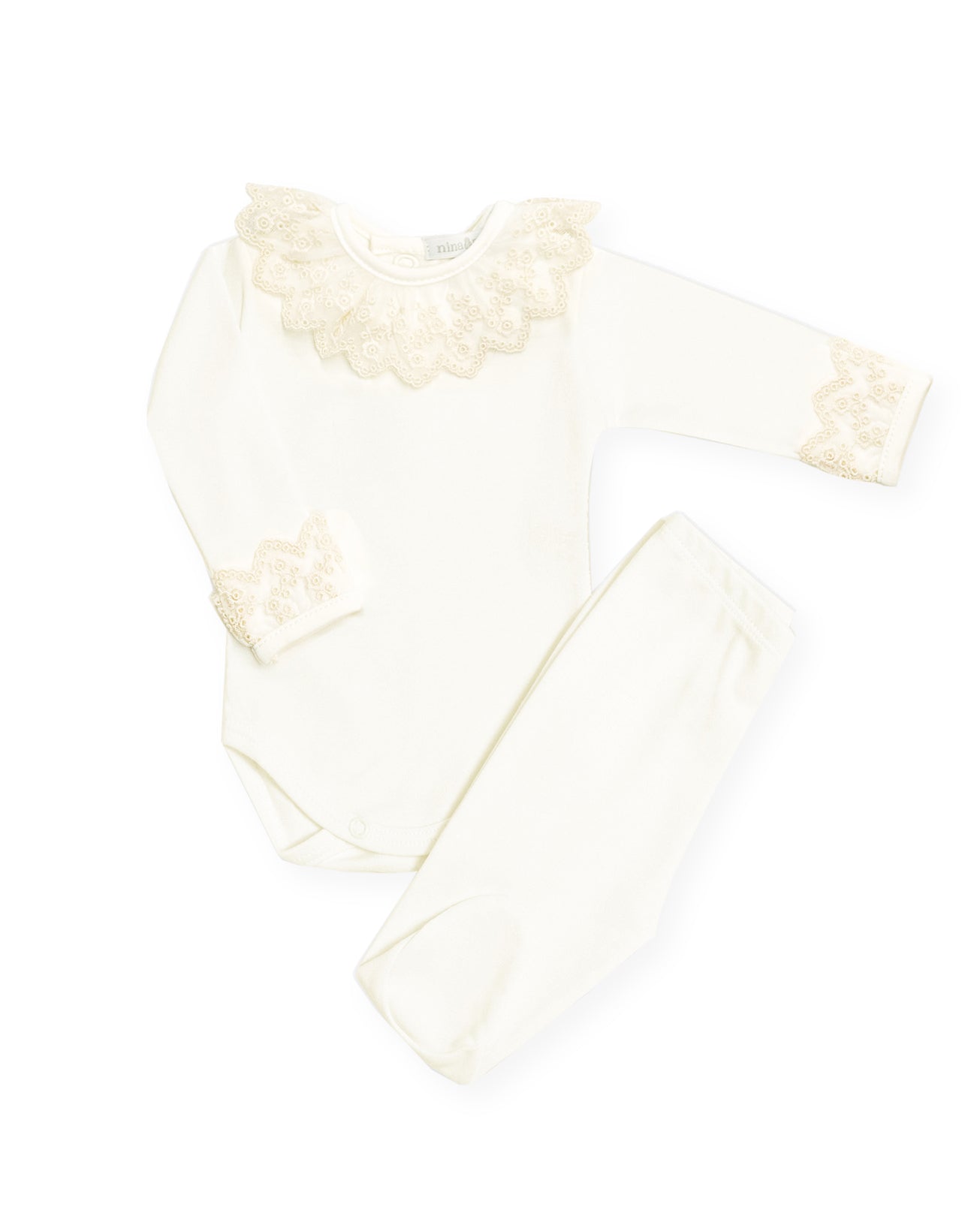 Body Renda Cru - Nina & Maria Baby Store