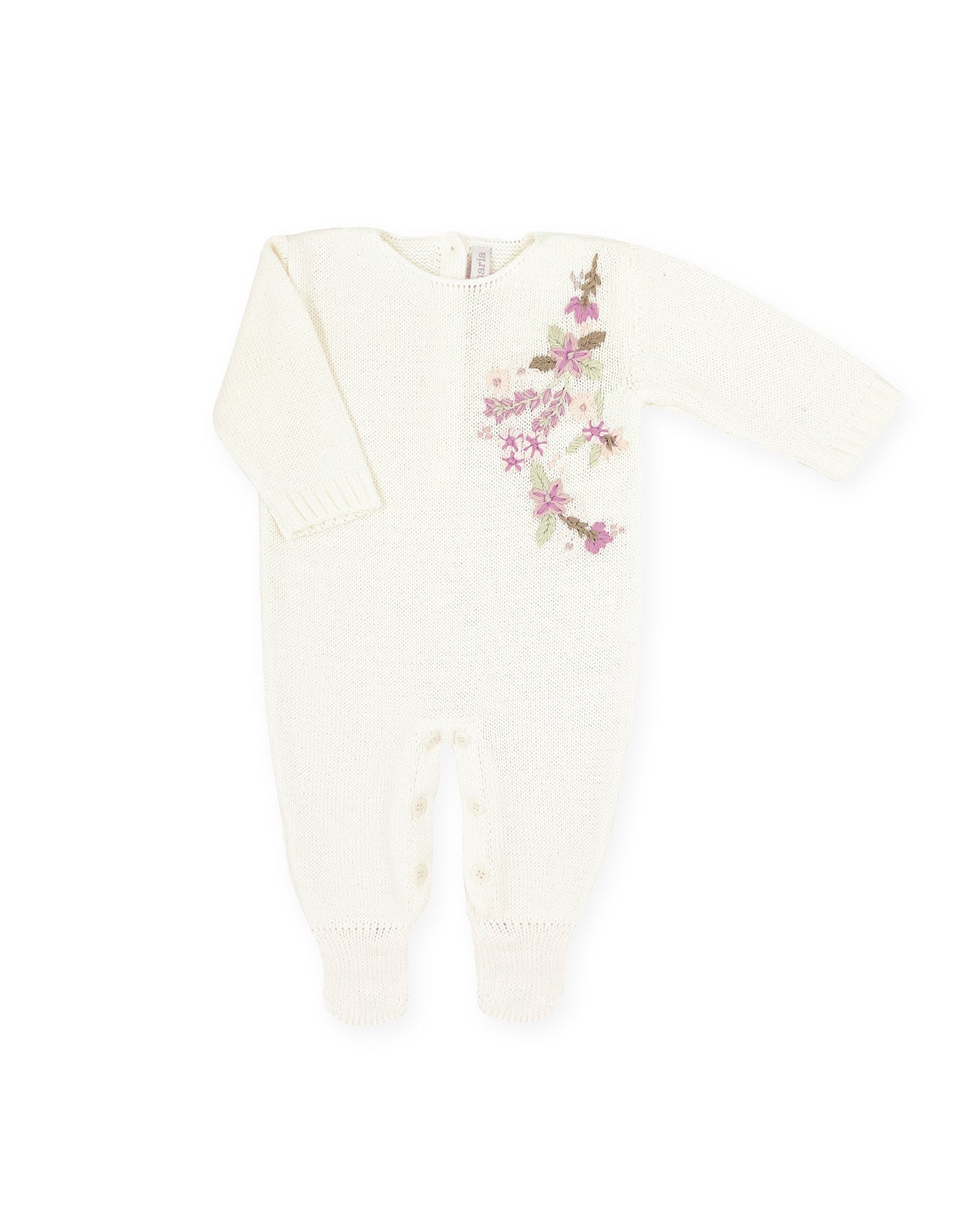Macacão Shoulder Natural - Nina & Maria Baby Store